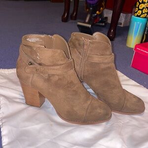 CR Haro Suede Ankle Booties